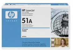 HP 51A Black Toner (6500 strán) pre LJ P3005/M3035/M3027, Q7551A - originálne