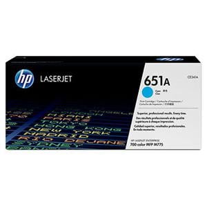 HP 651A tisková kazeta azurová, CE341A