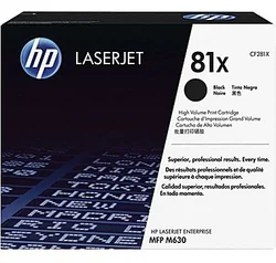 HP 81X Black Toner (CF281X) originální - Originální tonery