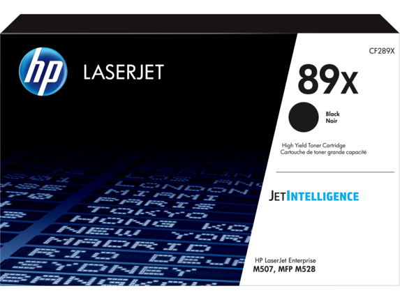 HP 89X Black LaserJet Toner, CF289X