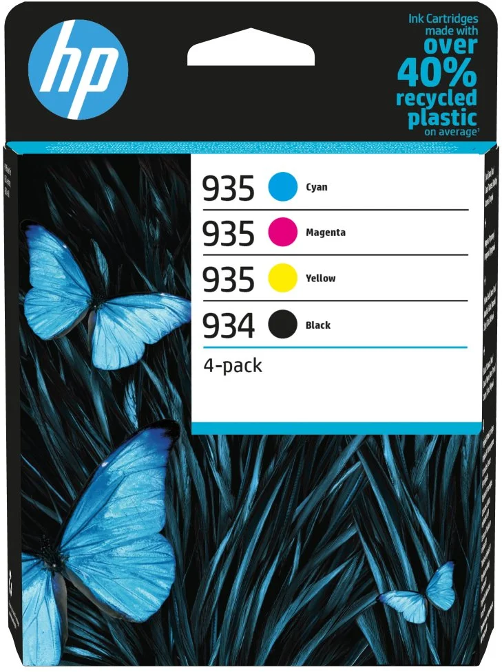 HP 934 Black / 935 CMY Ink Cartridge 4-Pack