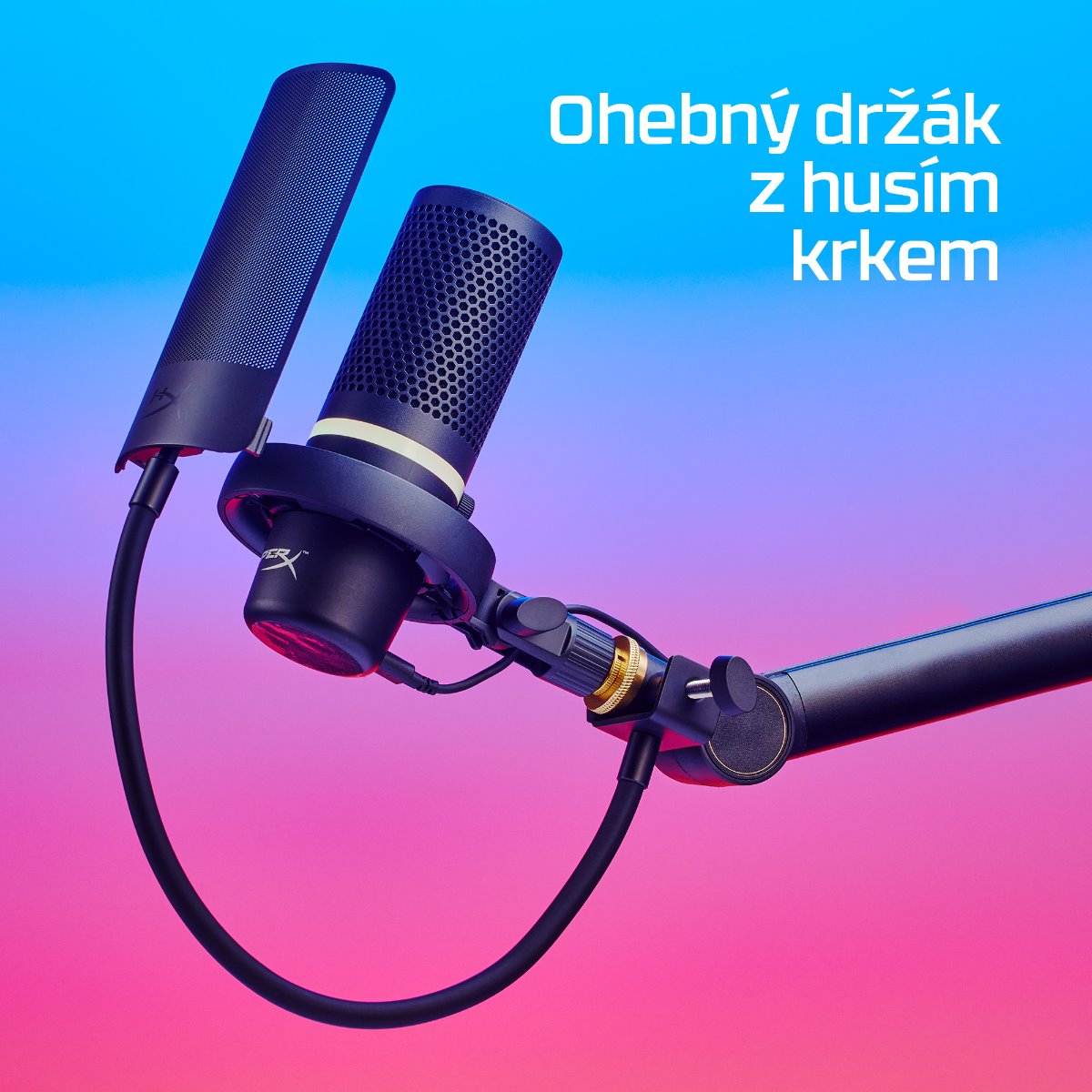 HP HyperX Shield – pop filter pre mikrofón