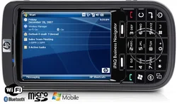 HP iPAQ 614 Business Navigator GPS GSM/GPRS/EDGE/UMTS/HSDPA BT WiFi 2.7"QVGA 416