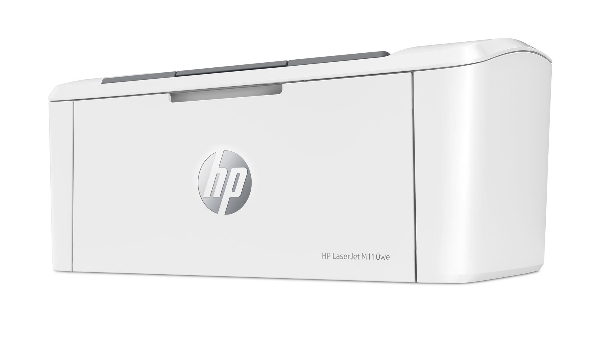 HP LaserJet M110we tiskárna, A4, černobílý tisk, Wi-Fi, HP+, Instant Ink, (7MD66E)
