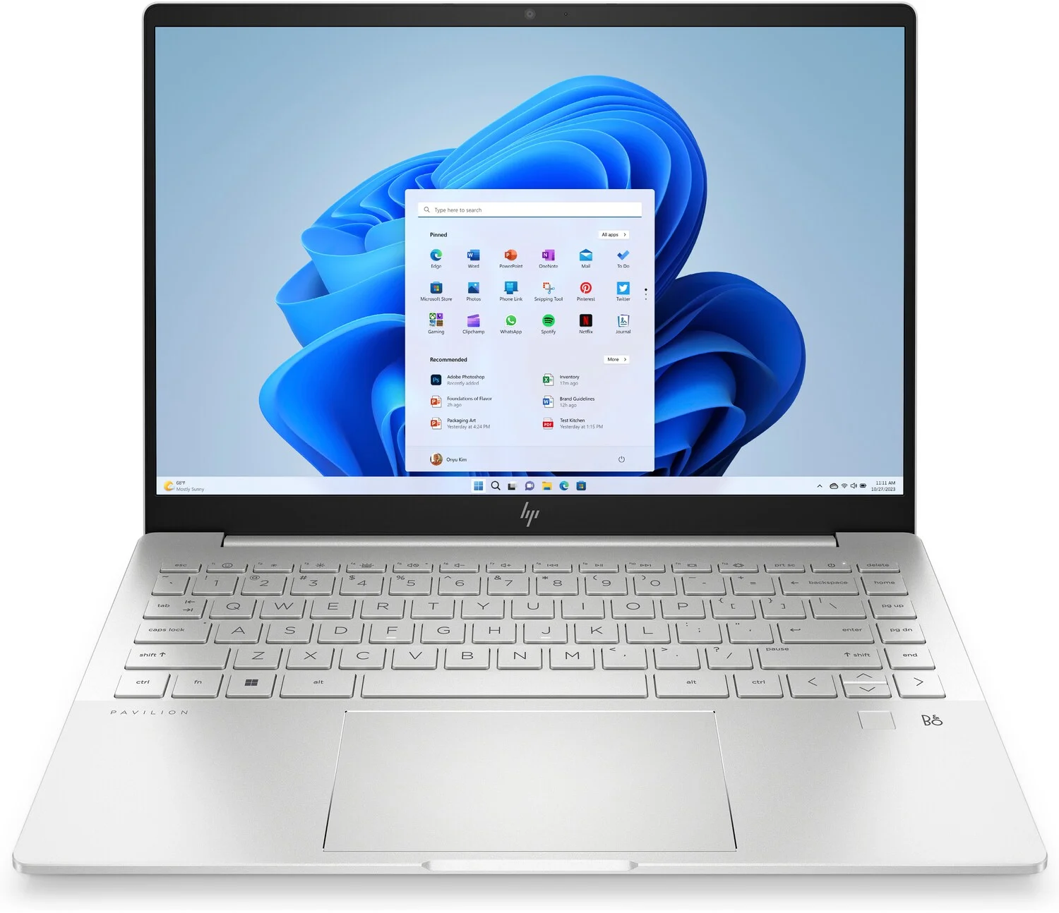 HP Pavilion Plus/14-eh1002nc/i7-13700H/14"/2880x1800/16GB/1TB SSD/Iris Xe/W11H/Silver/3R
