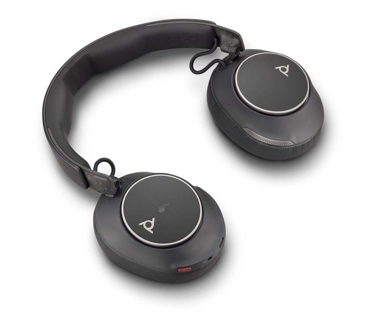 HP Poly Voyager Surround 80-M UC - Voyager Surround 80 series - náhlavní souprava - plná velikost - Bluetooth - bezdrátový - UBS-C