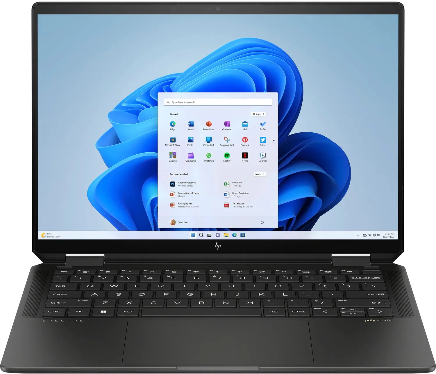 HP Spectre/x360 14-eu0004nc/u7-155H/14"/2880x1800/T/32GB/1TB SSD/Arc Xe/W11P/Black/2R