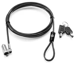 HP Ultraslim Keyed Cable Lock - H4D73AA