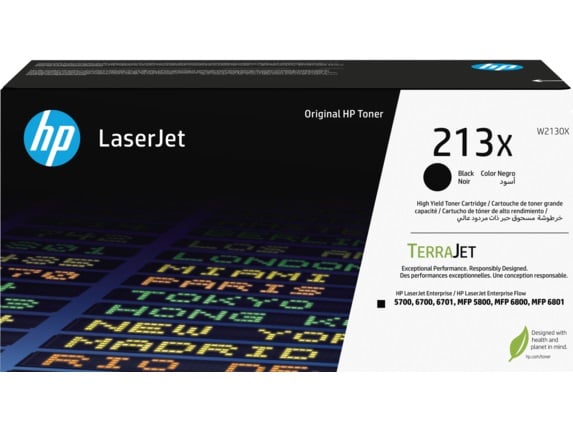 HP W2130X, black toner. kazeta HP LaserJet 213X
