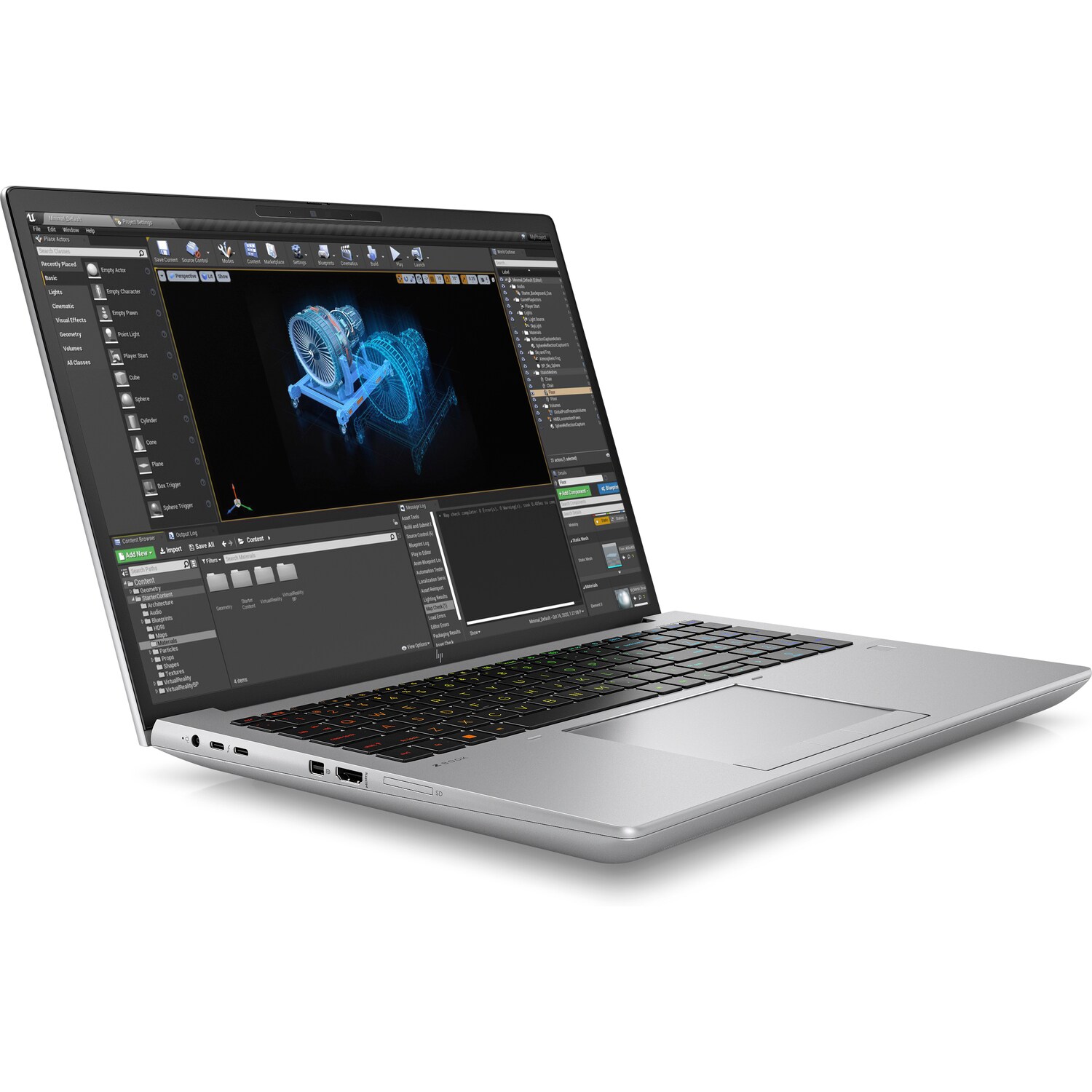 HP ZBook/Fury G10/i7-13850HX/16"/FHD/32GB/1TB SSD/RTX 2000A/W11P/Silver/5RNBD