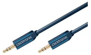 HQ OFC kábel Jack 3,5mm - Jack 3,5mm stereo, M/M, 5m CLICK70480