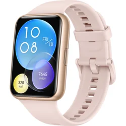 Huawei Watch Fit 2 Active Gold Sakura Pink Silikónový remienok