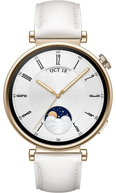 Huawei Watch GT4 41 mm biela koža