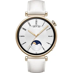 Huawei Watch GT4 41 mm biela koža