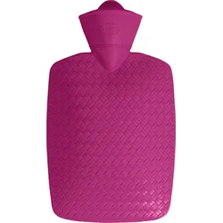 Hugo Frosch Termofor Classic proutěný design – malina