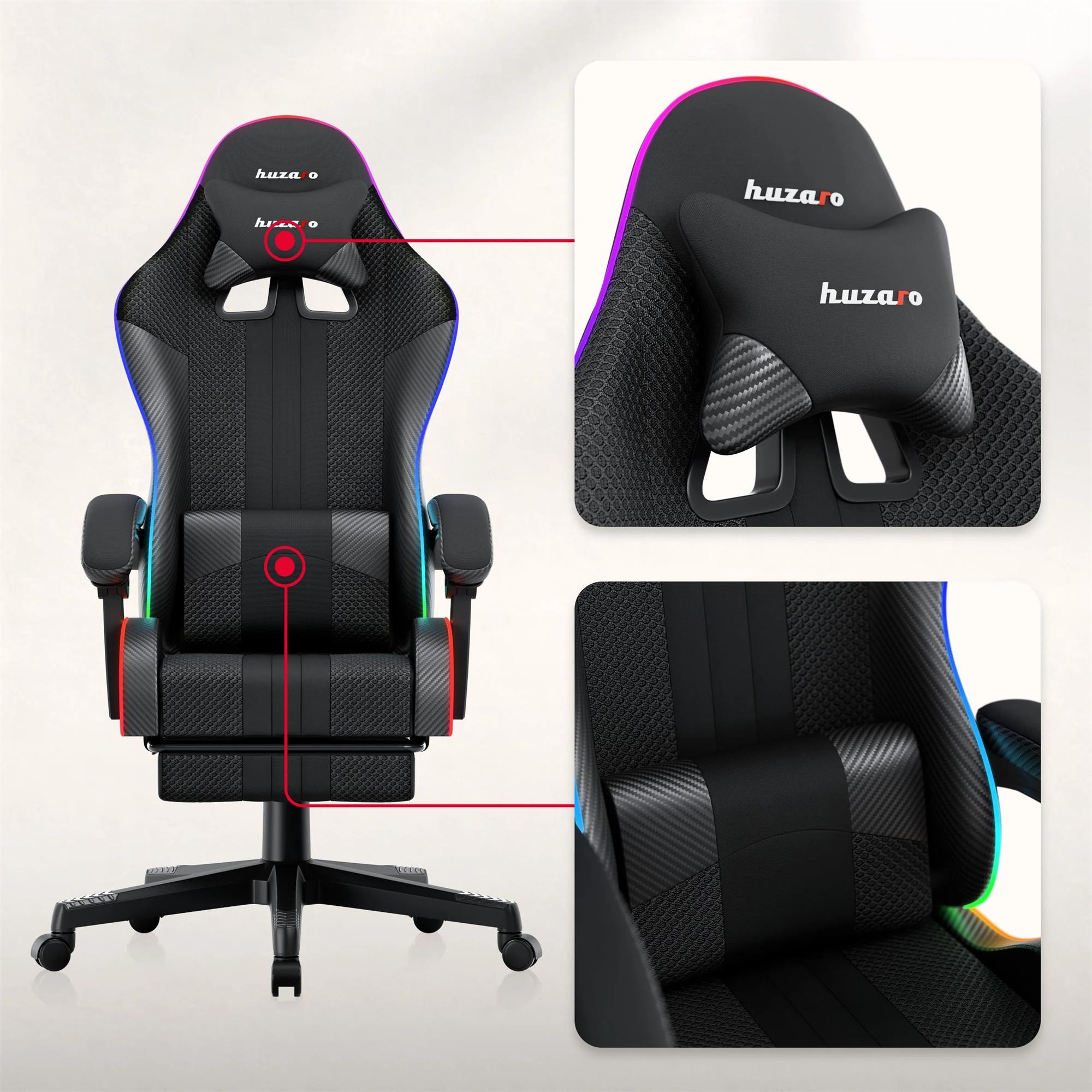 Huzaro Force 4.7 RGB Mesh