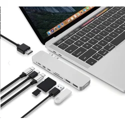 Hyper® PRO 8-in-2 MacBook Pro Hub (G)