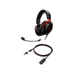 HyperX Cloud III/ANC/Jack/Černá-červená
