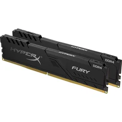 HyperX FURY DDR4 16GB (Kit 2x8GB) 2400MHz CL15 SR x8 černá