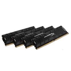 HyperX Predator 32GB (Kit 4x8GB) 3000MHz DDR4 CL15, černý chladič HX430C15PB3K4/32 - Paměťové moduly