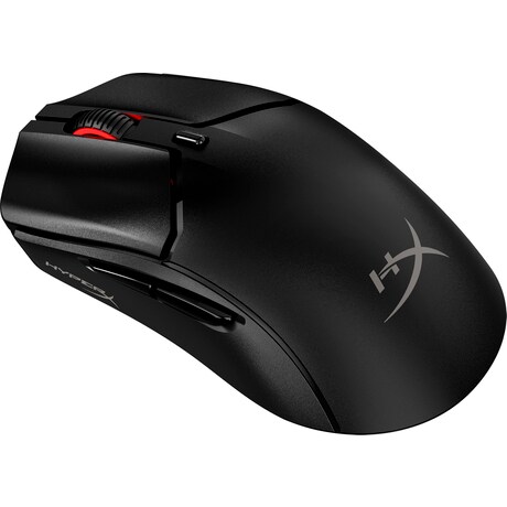 HyperX Pulsefire Haste 2 Mini/Herná/Optická/Pre pravákov/26 000 DPI/Káblová/Bezdrôtová/Čierna