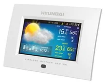Hyundai Meteostanice WSC2032W, barevné LCD 17 cm, 800 x 480, USB, SDHC,