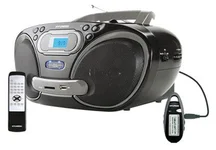 HYUNDAI Vystaveno Přenosný radiomagnetofon TRC101ADRSU3, CD-R/RW,MP3,WMA, AM/FM tuner, ripování, SD, USB