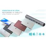 i-tec Metal Cooling Pad for notebooks (up-to 15.6”) + USB-C Docking Station (PD 100W)