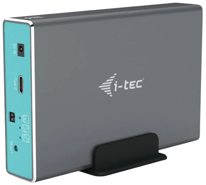 i-tec MySafe USB-C 3.1 Gen. 2/ 2 USB 3.0, External case for 2x 2,5“ SATA HDD/SSD, RAID 0/1/JBOD CAMYSAFEDUAL25
