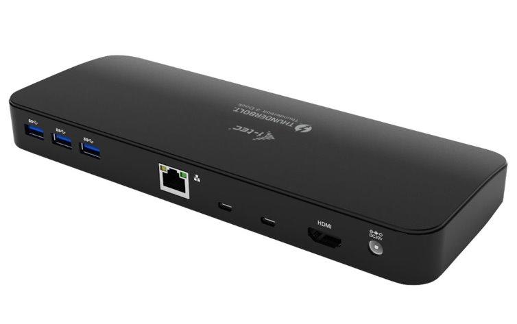 i-tec Thunderbolt 3 Dual 4K Docking Station + USB-C to DisplayPort Adaptér + Power Delivery 85W TB3HDMIDOCKPLUS