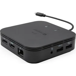 I-TEC Thunderbolt 3 Travel Dok Dual 4K Display with Power Delivery 60W TB3TRAVELDOCKPD