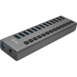 i-tec USB 3.0 Charging HUB 13 portov + napájací adaptér 60W