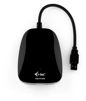 i-tec USB 3.0 Passive HUB 4 Port bez napájecího adaptéru pro Notebook Ultrabook Tablet PC Podpora Win a Mac OS Černý
