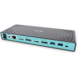 i-tec USB 3.0 / USB-C 5K Univerzální dual dokovací stanice