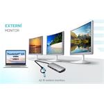 i-tec USB 3.0/USB-C/TB3 3x displej Kovový nano dock s LAN, PD 100W