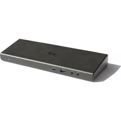 I-TEC USB 3.0 / USB-C / Thunderbolt 3 Dual Display Docking Station + Power Adapter 100W