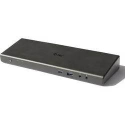 I-TEC USB 3.0 / USB-C / Thunderbolt 3 Dual Display Docking Station + Power Delivery 85W