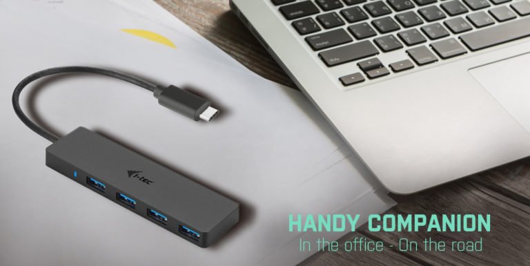 I-TEC USB 3.1 USB-C SLIM HUB 4 portový pasívny