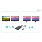 i-tec USB-C Dual 4K/60Hz (single 8K/30Hz) HDMI Video Adapter