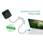 i-tec USB-C HDMI DP Docking Station with Power Delivery 100 W + i-tec Universal Charger 77W
