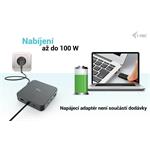 i-tec USB-C HDMI + Dual DP Docking Station, Power Delivery 100W + zdroj 112W