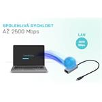 i-tec USB-C Metal 2,5Gbps Ethernet adaptér