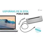i-tec USB-C Metal Ergonomic 3x 4K Display Docking Station