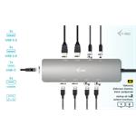 i-tec USB-C Metal Nano 2x HDMI Docking Station, PD 100W + Charger 112W