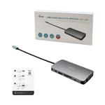 i-tec USB-C Metal Nano Dock HDMI/VGA s LAN, Power Delivery 65W napájanie 77W