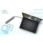 i-tec USB-C nabíjací kovový HUB so 7 portami