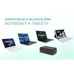 i-tec USB4 kovová dokovacia stanica Dual 4K HDMI DP, Power Delivery 80W
