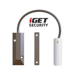 iGET SECURITY EP21 - senzor na železné dveře/okna/vrata pro alarm M5, výdrž baterie až 5 let