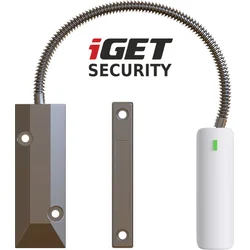 iGET SECURITY EP21 - železný snímač dverí/okna/brány pre alarm M5, životnosť batérie až 5 rokov