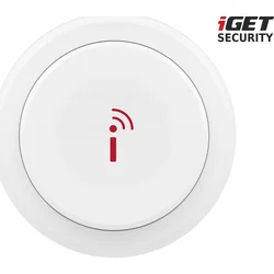iGET SECURITY EP7 - bezdrôtové nastaviteľné inteligentné tlačidlo a zvonček pre alarm M5